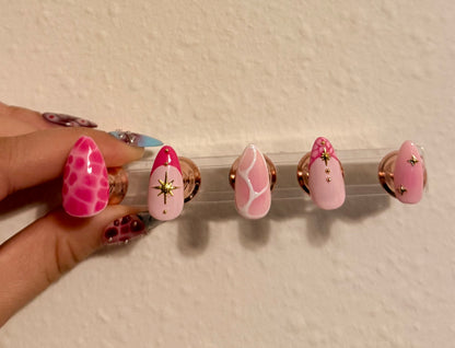 Custom Press On Nail Set- Detailed